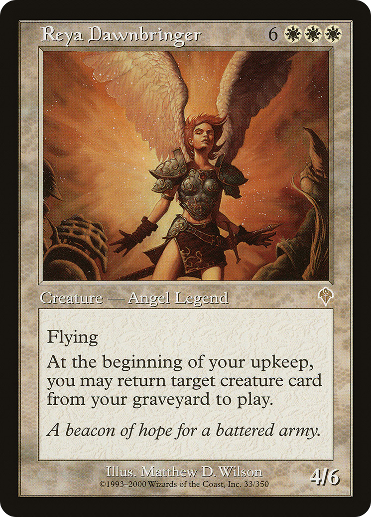 Reya Dawnbringer (INV-033) [Invasion] Foil