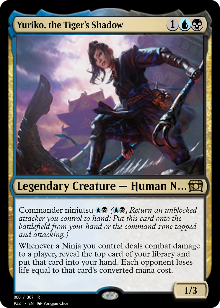 Yuriko, the Tiger's Shadow (PZ2-70651) [Treasure Chest] Foil
