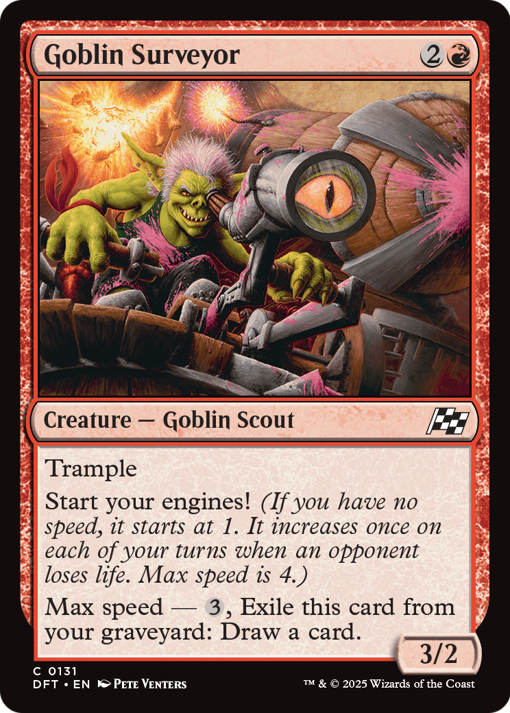 Goblin Surveyor (DFT-131) [Aetherdrift] Foil