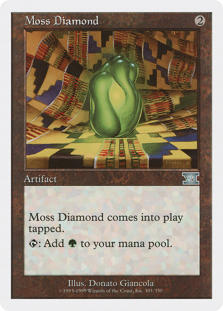 Moss Diamond (6ED-301) [Classic Sixth Edition]