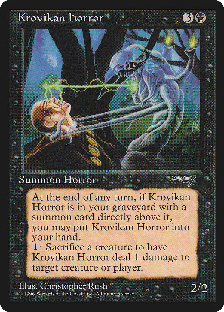 Krovikan Horror (ALL-015) [Alliances]