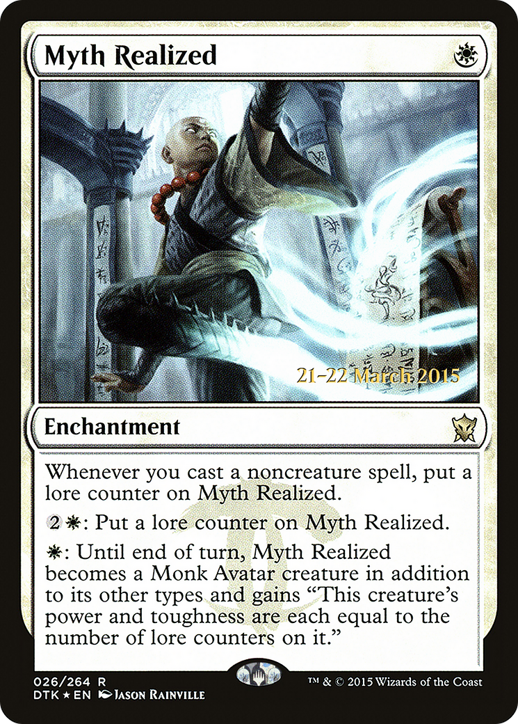 Myth Realized (PRE-26S) [Dragons of Tarkir Promos] Foil