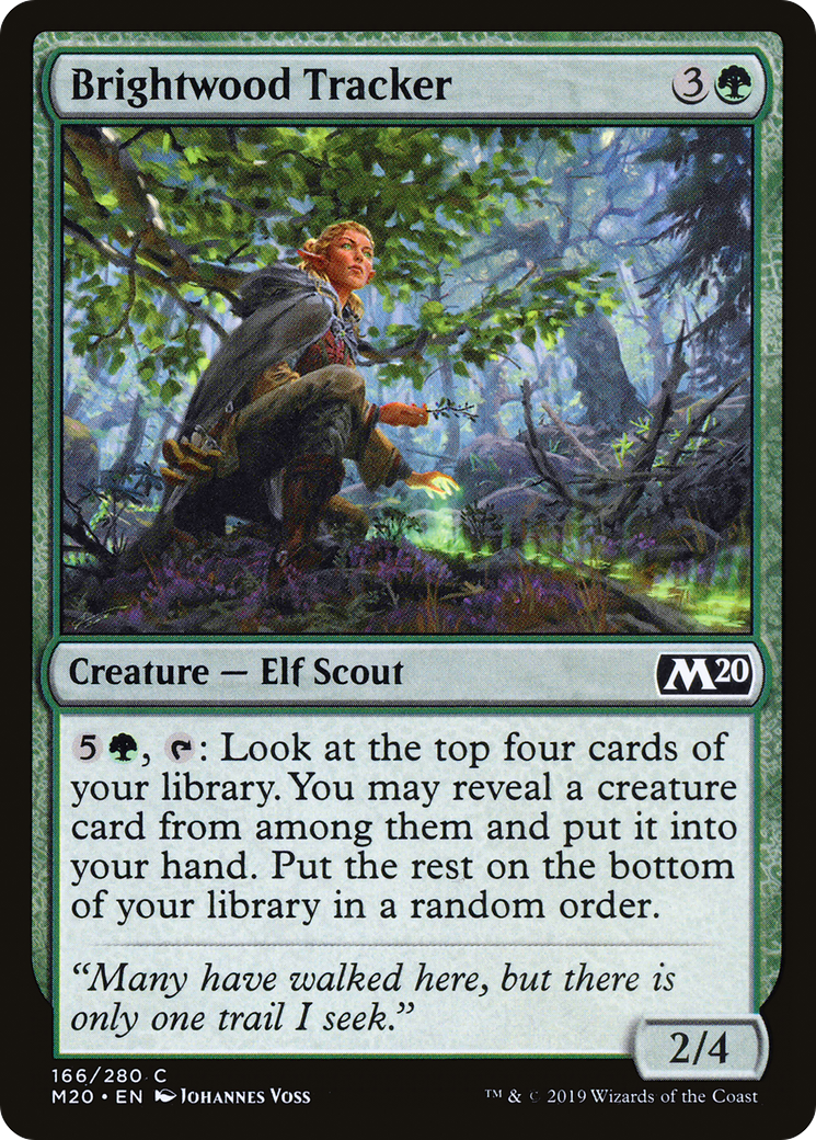 Brightwood Tracker (M20-166) [Core Set 2020]