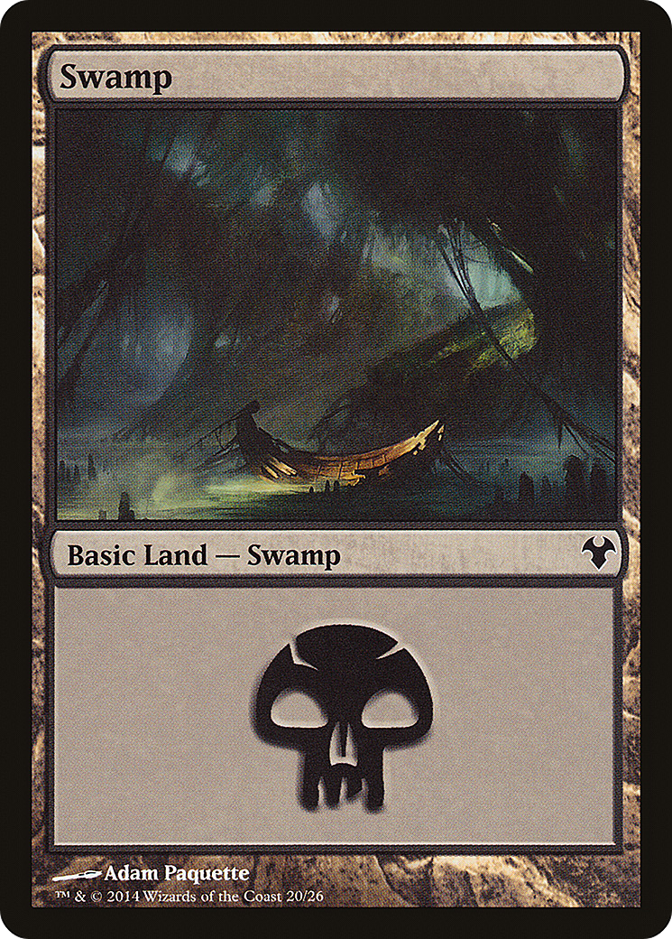 Swamp (MD1-020) [Modern Event Deck 2014]