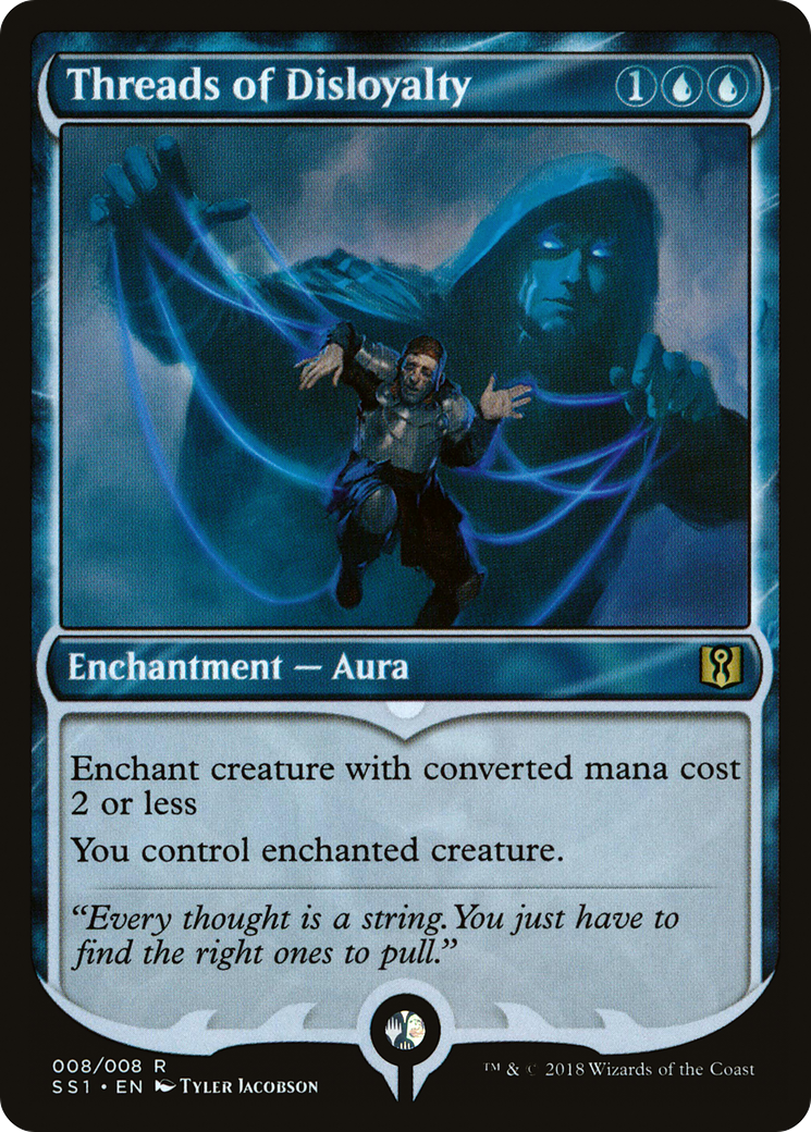 Threads of Disloyalty (SS1-008) [Signature Spellbook: Jace]