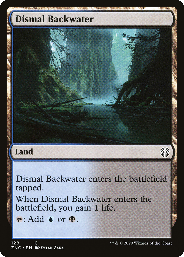 Dismal Backwater (ZNC-128) [Zendikar Rising Commander]