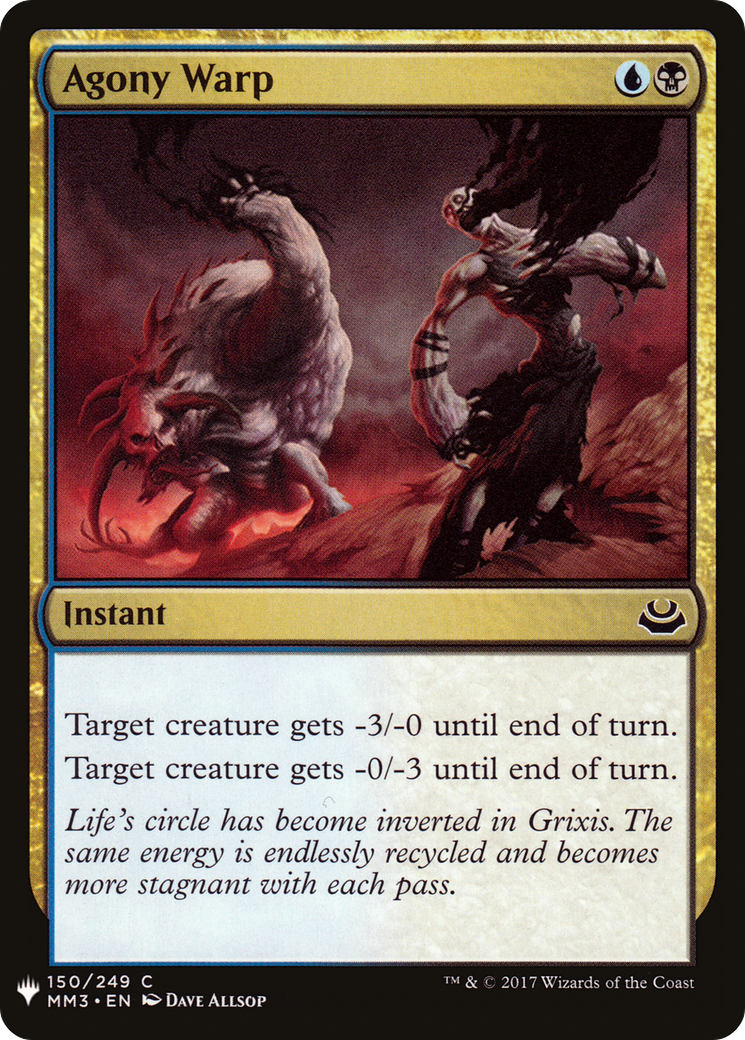 Agony Warp (LIST-MM3-150) [The List]