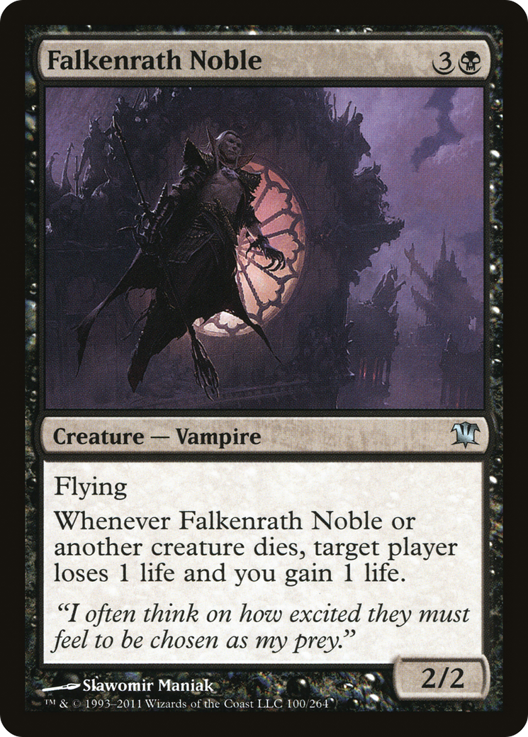 Falkenrath Noble (ISD-100) [Innistrad]