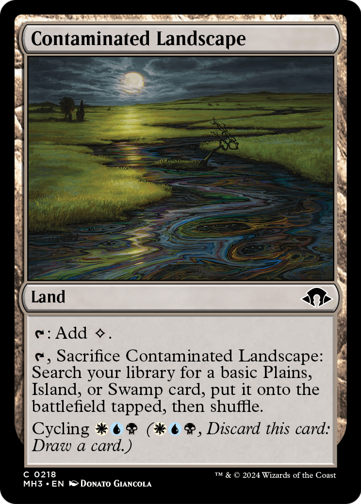 Contaminated Landscape (MH3-218) [Modern Horizons 3] Foil