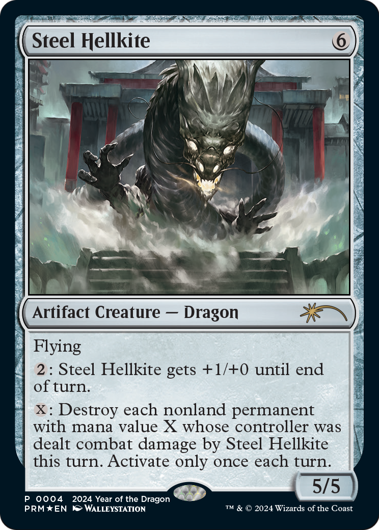 Steel Hellkite (Year of the Dragon 2024) (SSP-004) [Year of the Dragon 2024] Foil