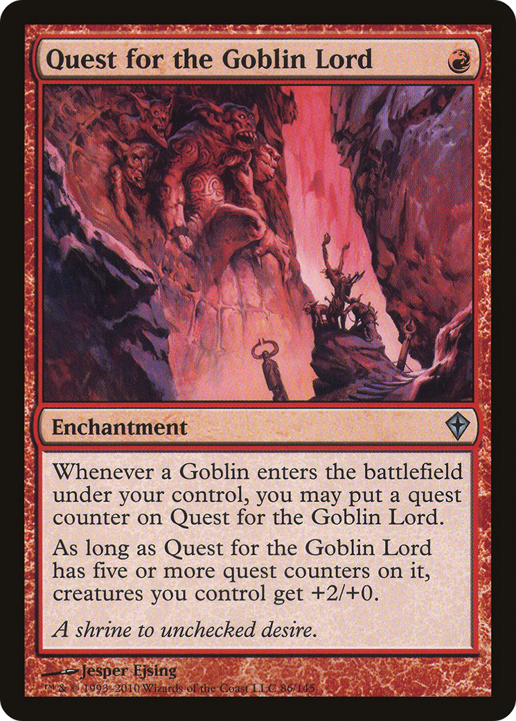 Quest for the Goblin Lord (WWK-086) [Worldwake] Foil