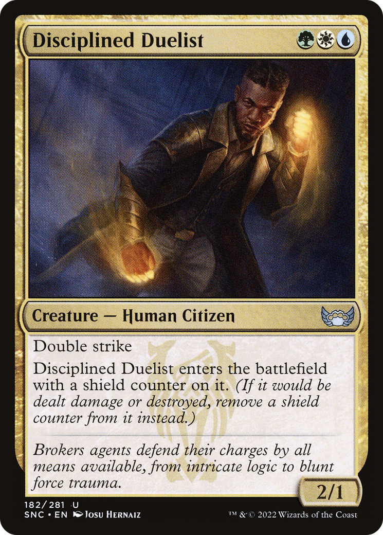 Disciplined Duelist (SNC-182) [Streets of New Capenna]
