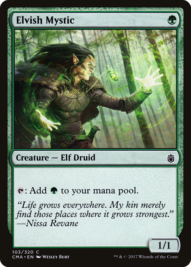 Elvish Mystic (CMA-103) [Commander Anthology]