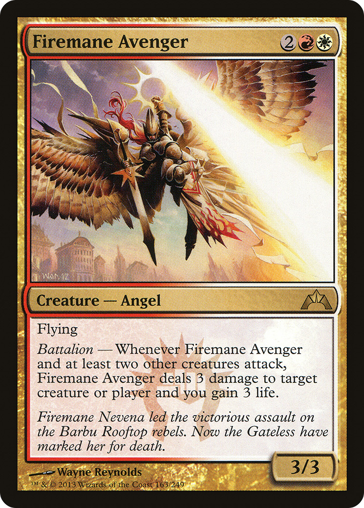 Firemane Avenger (GTC-163) [Gatecrash] Foil
