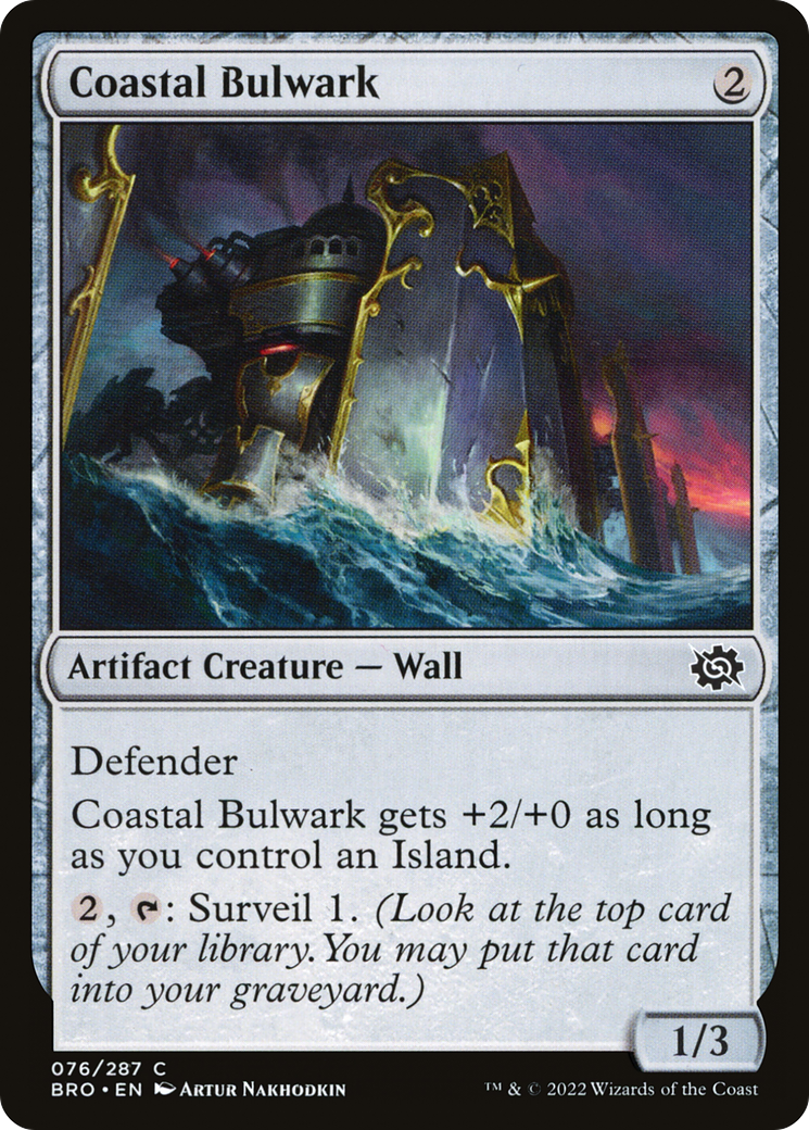 Coastal Bulwark (BRO-076) [The Brothers' War]