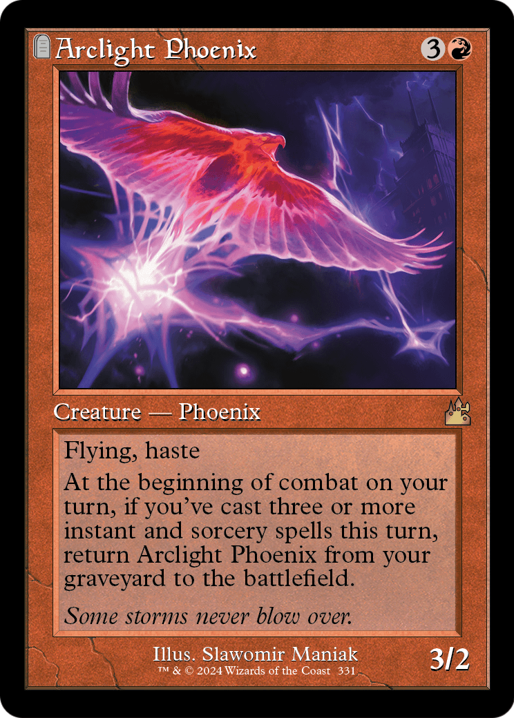 Arclight Phoenix (Retro Frame) (RVR-331) [Ravnica Remastered]