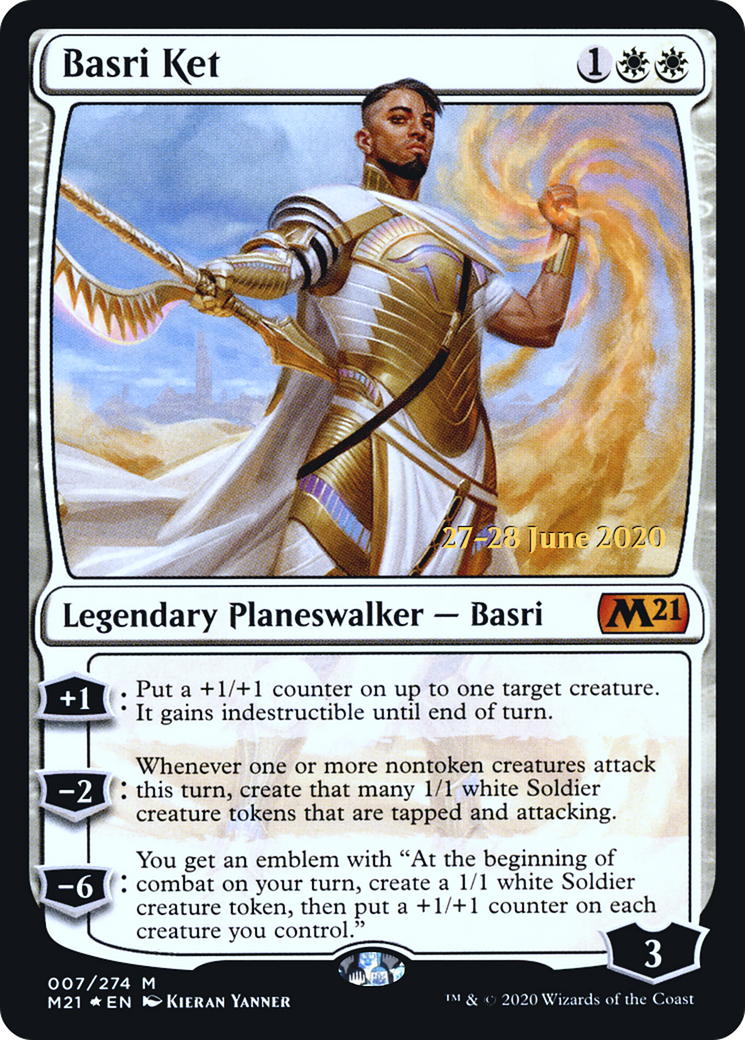 Basri Ket (PRE-07S) [Core Set 2021 Promos] Foil