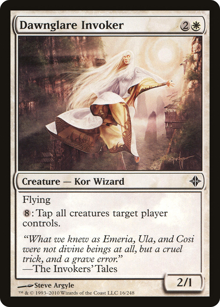 Dawnglare Invoker (ROE-016) [Rise of the Eldrazi] Foil