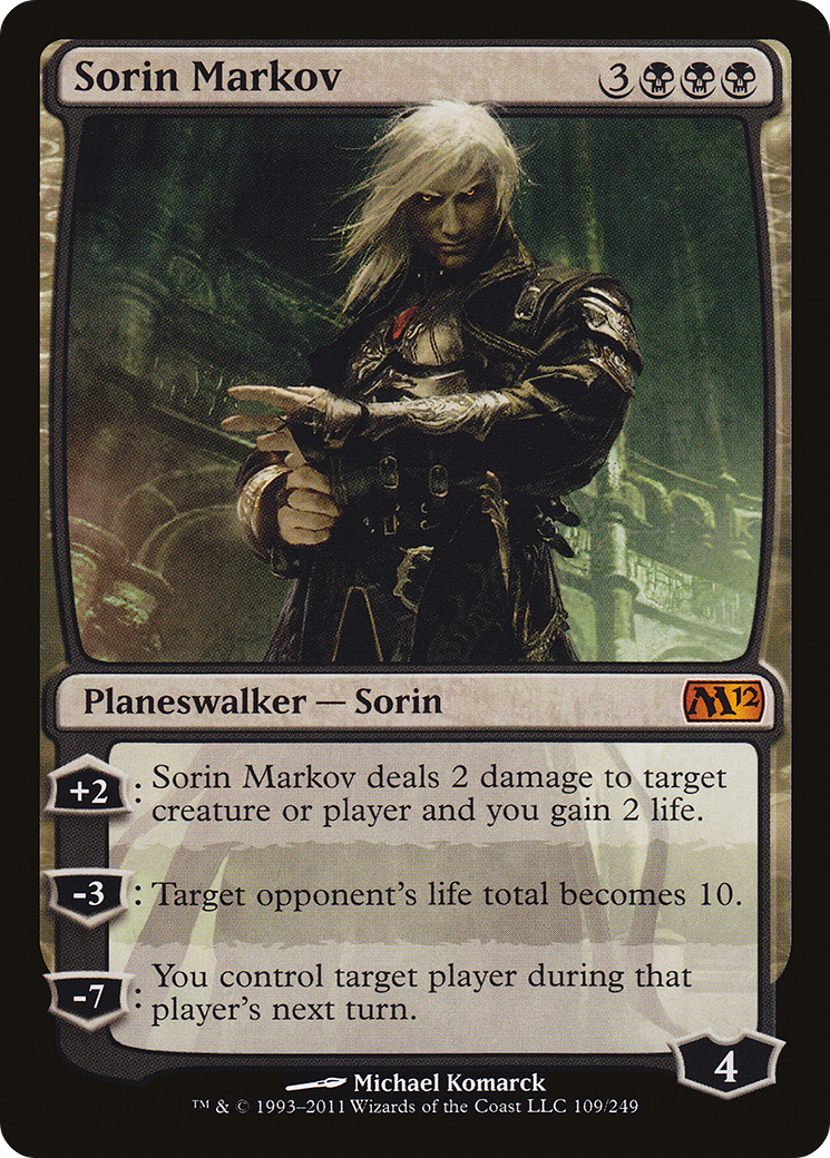 Sorin Markov (M12-109) [Magic 2012] Foil