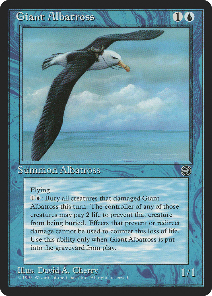 Giant Albatross [Version 2] (HML-027) [Homelands]