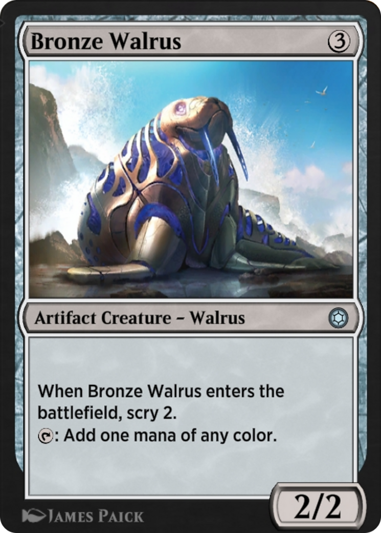 Bronze Walrus (HBG-254) [Alchemy Horizons: Baldur's Gate]