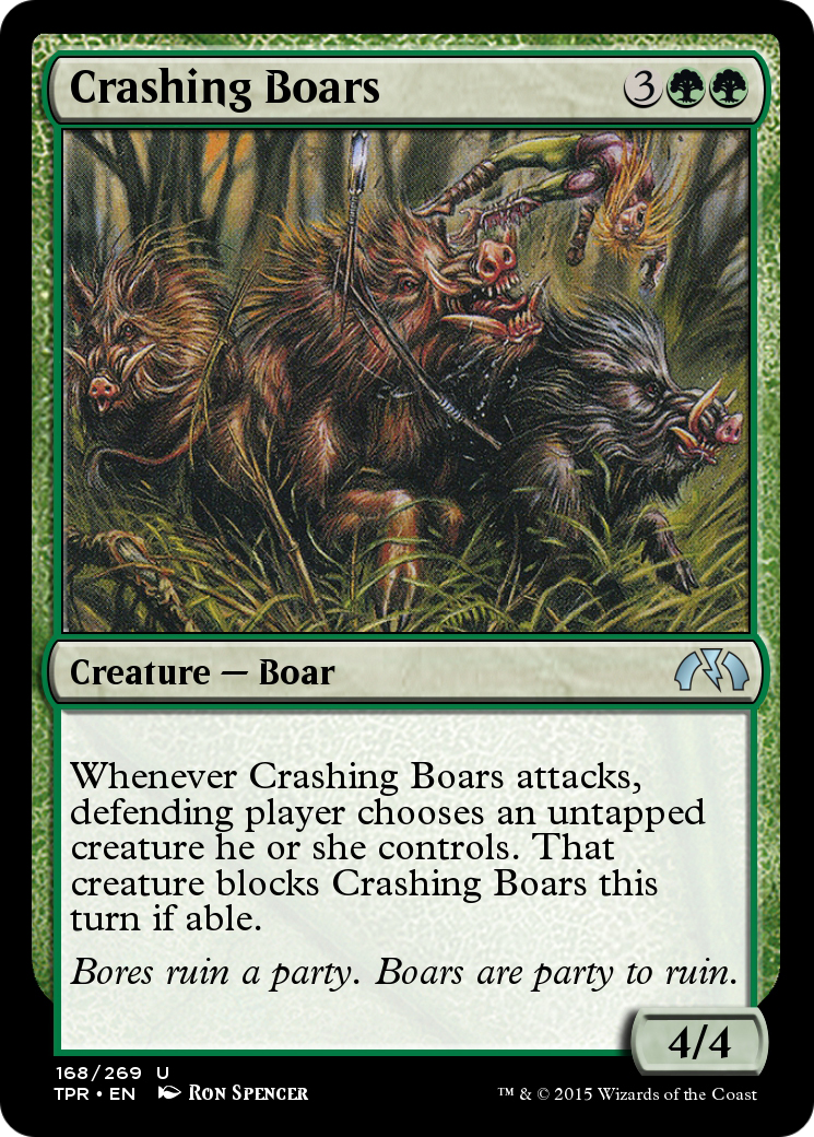 Crashing Boars (TPR-168) [Tempest Remastered] Foil