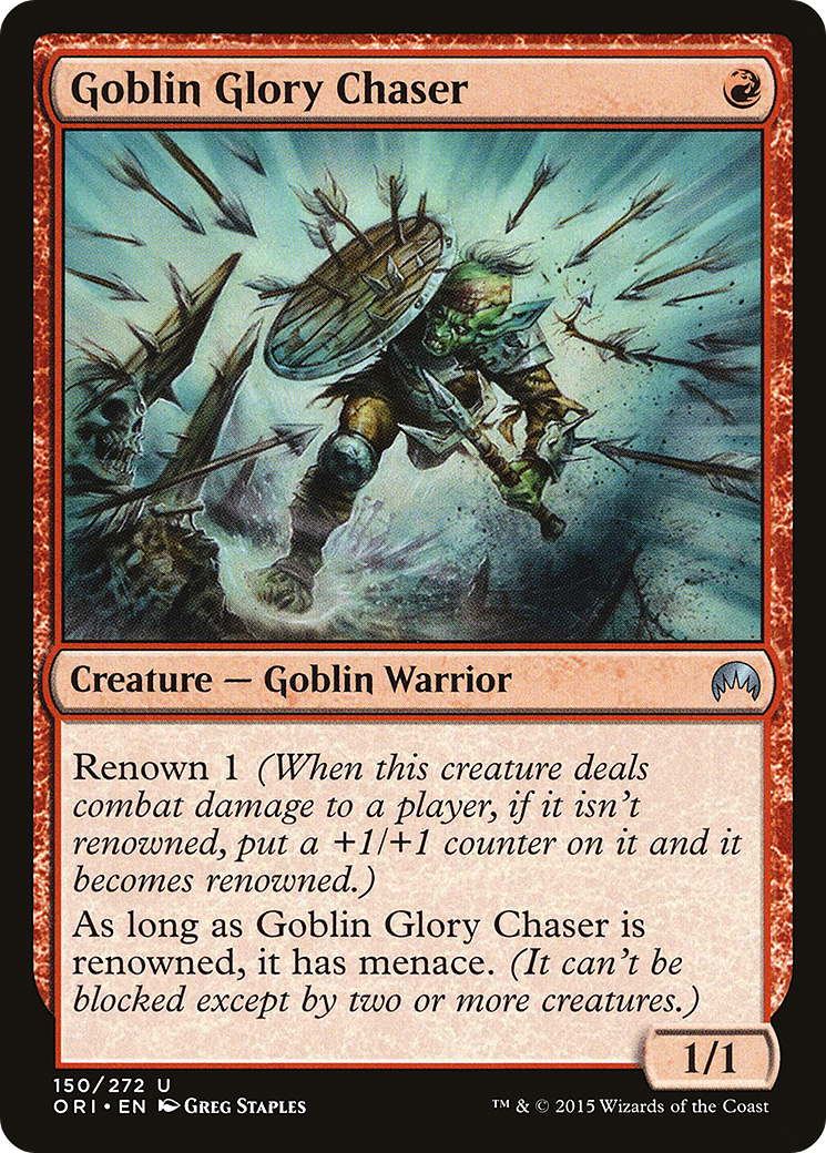 Goblin Glory Chaser (ORI-150) [Magic Origins]