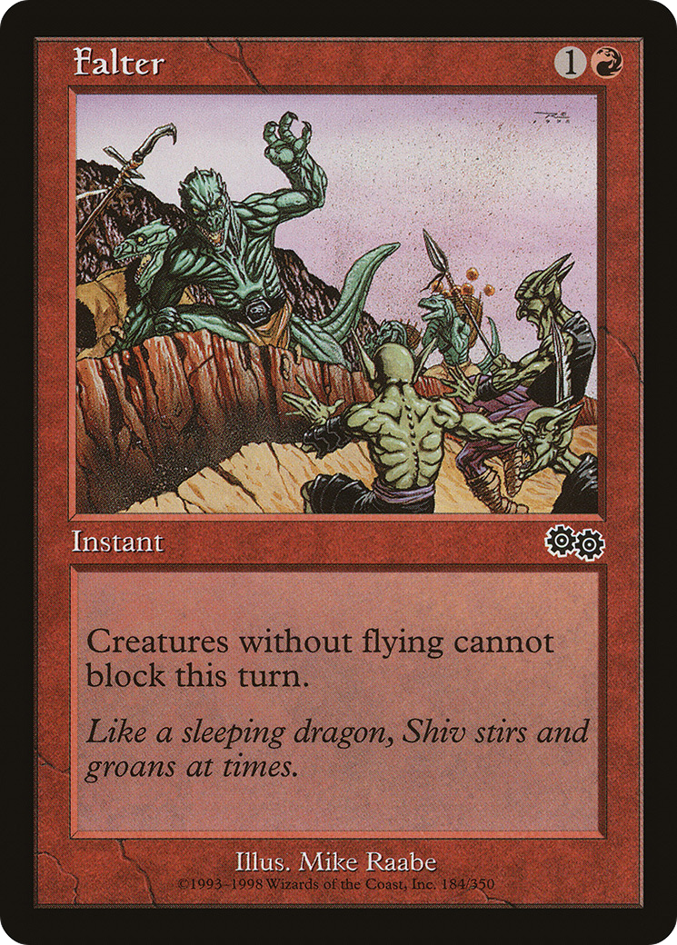 Falter (USG-184) [Urza's Saga]