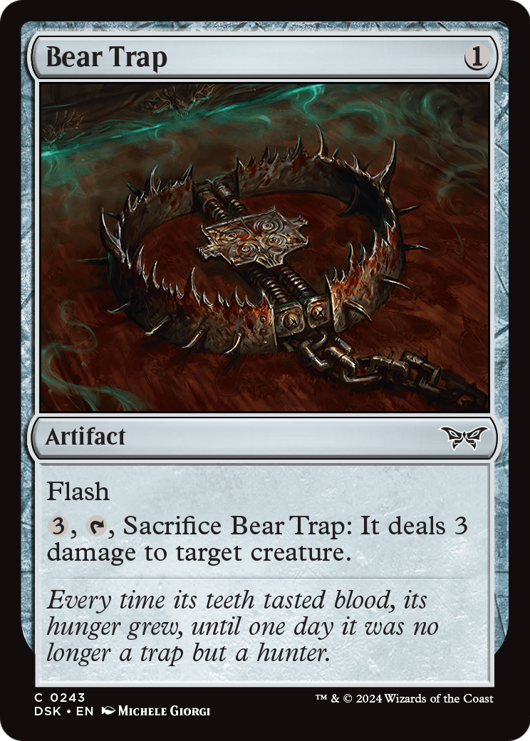 Bear Trap (DSK-243) [Duskmourn: House of Horror]
