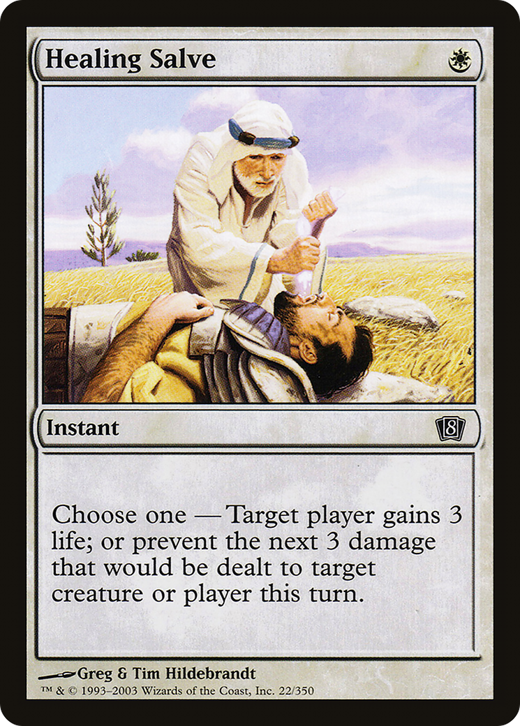 Healing Salve (8ED-022) [8th Edition] Foil