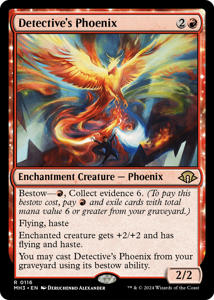 Detective's Phoenix (MH3-116) [Modern Horizons 3]