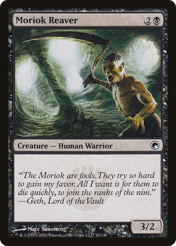 Moriok Reaver (SOM-070) [Scars of Mirrodin] Foil