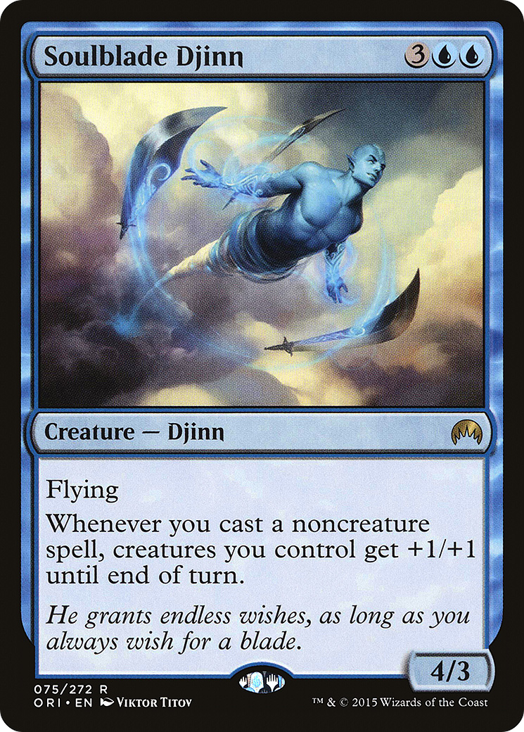 Soulblade Djinn (ORI-075) [Magic Origins]