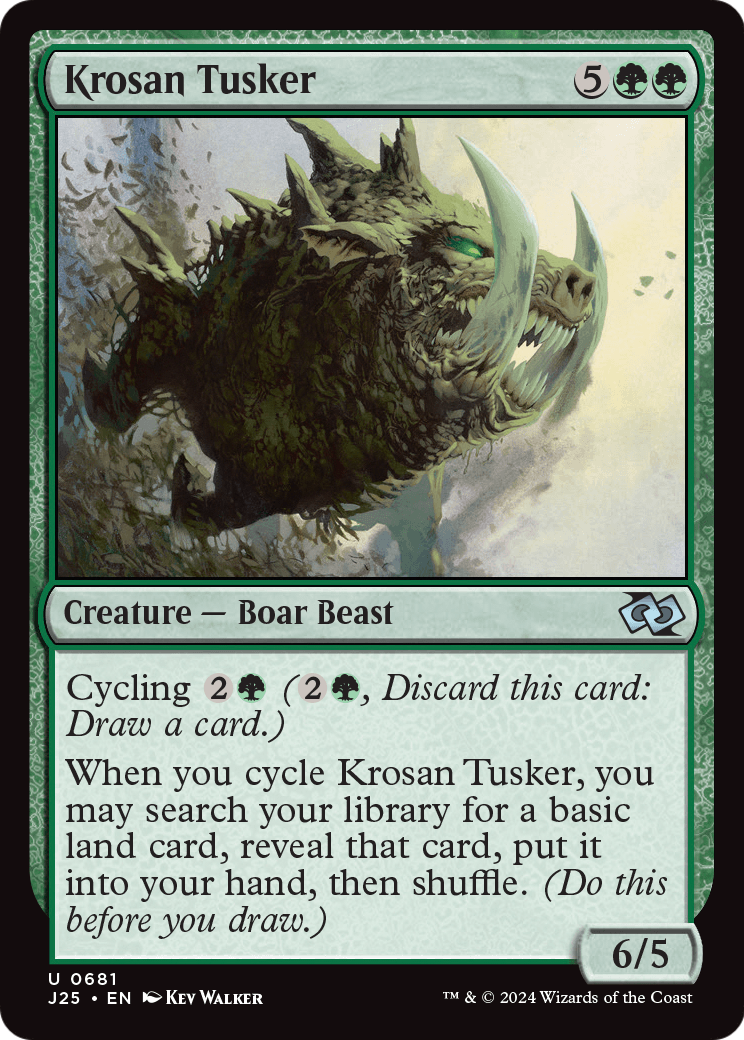 Krosan Tusker (J25-681) [Foundations Jumpstart]