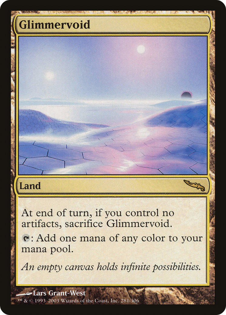 Glimmervoid (MRD-281) [Mirrodin] Foil