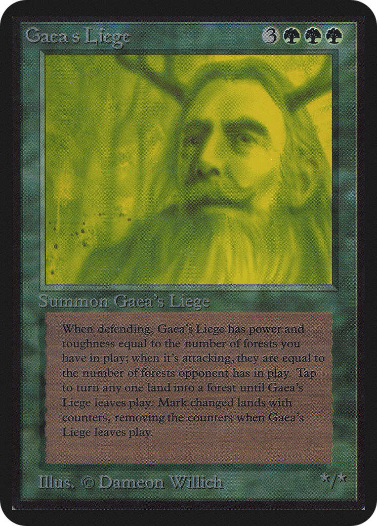 Gaea's Liege [Limited Edition Alpha]