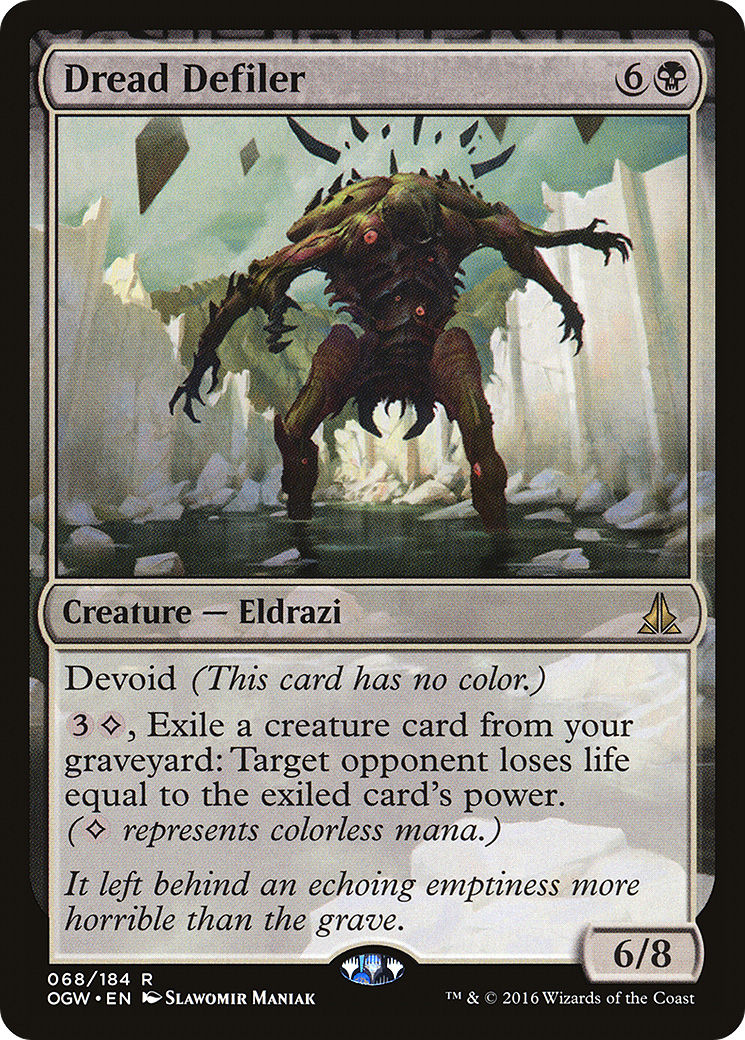 Dread Defiler (OGW-068) [Oath of the Gatewatch] Foil