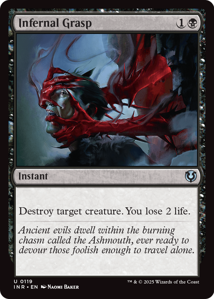 Infernal Grasp (INR-119) [Innistrad Remastered]