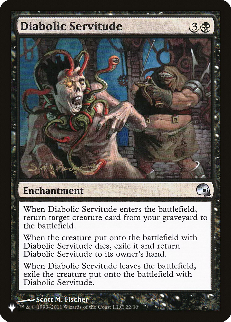 Diabolic Servitude (LIST-PD3-22) [The List]