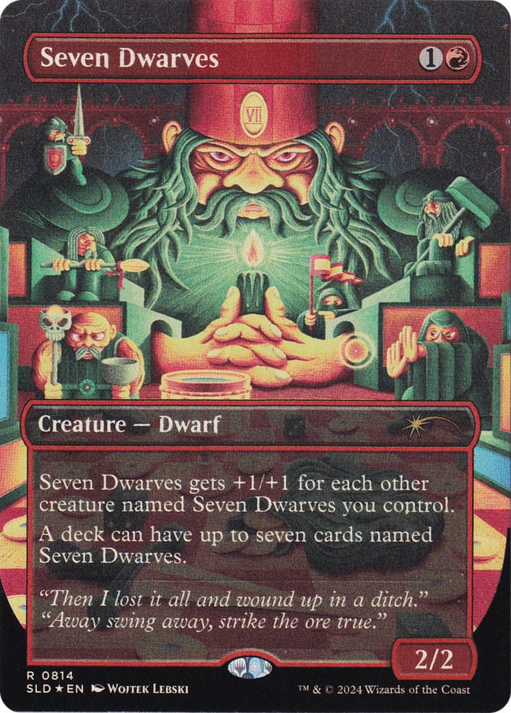 Seven Dwarves (SLD-814) (Borderless) [Secret Lair Drop] Foil