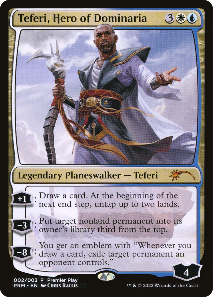 Teferi, Hero of Dominaria (PTP-002) [Pro Tour Promos] Foil