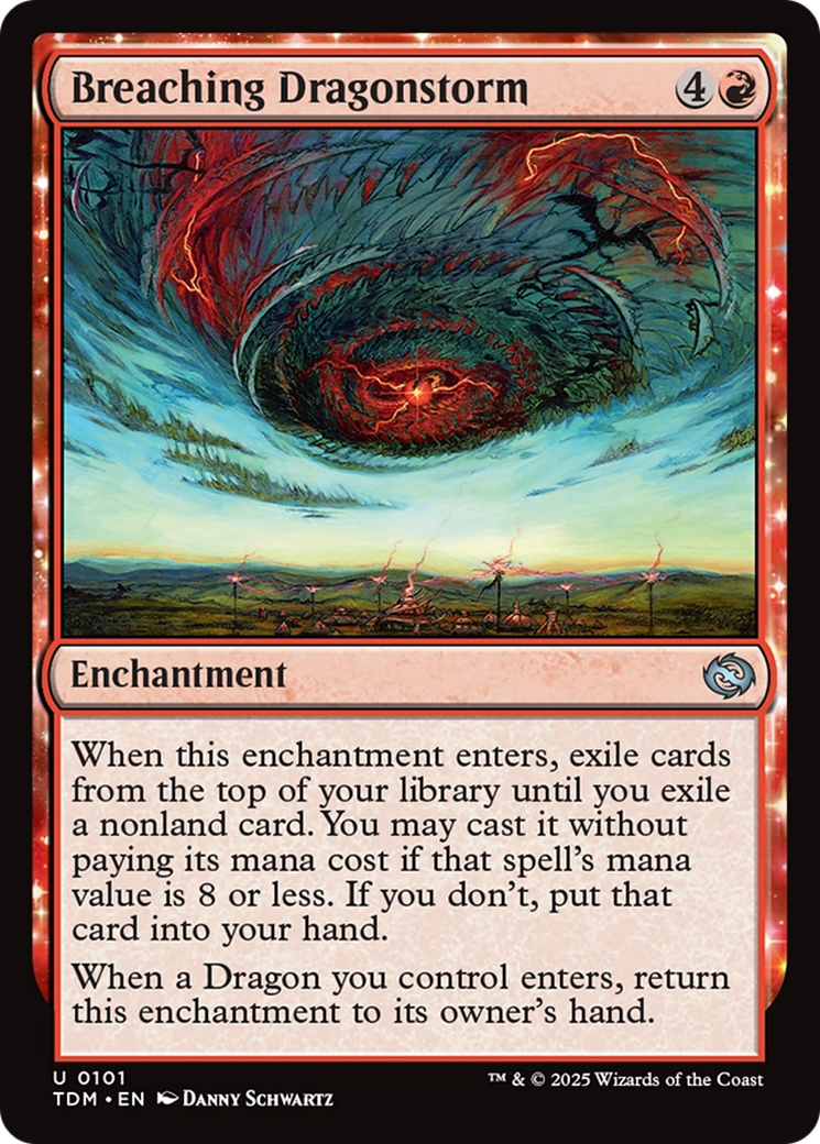 Breaching Dragonstorm (TDM-101) [Tarkir: Dragonstorm] Foil