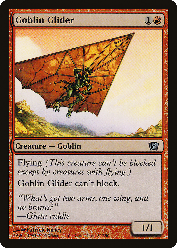 Goblin Glider (8ED-189) [8th Edition] Foil