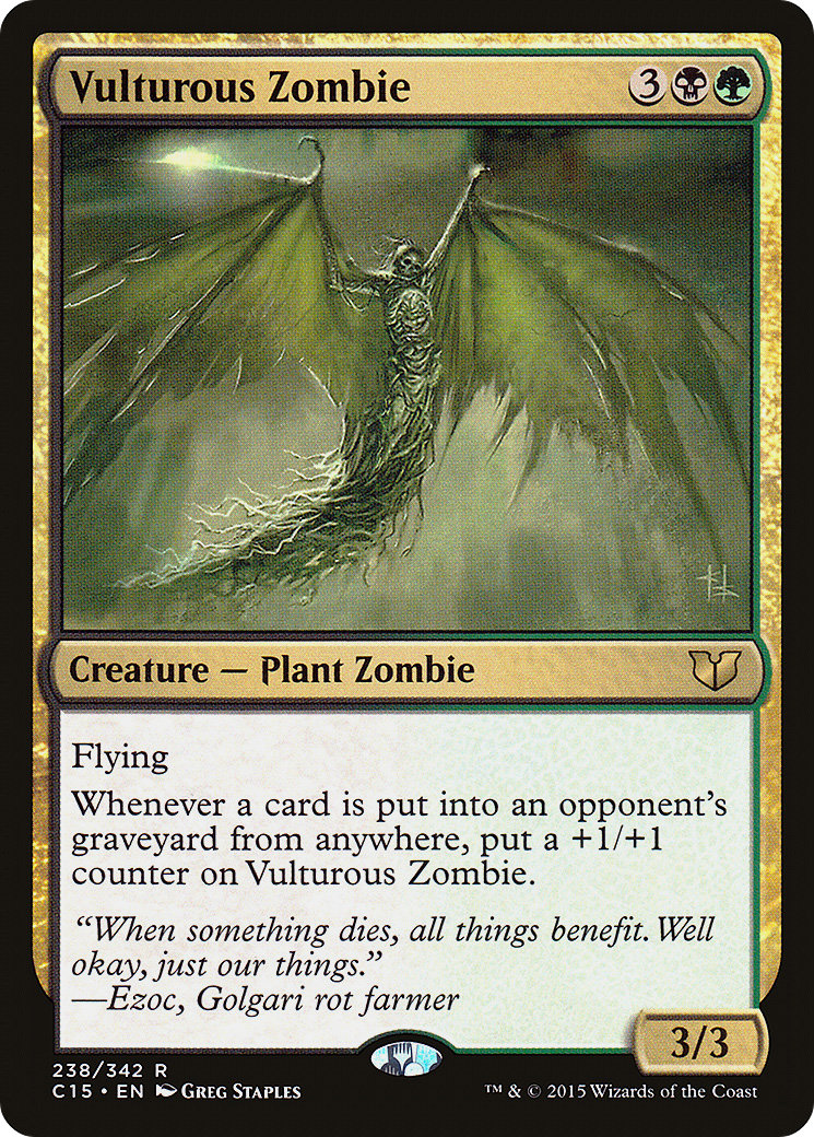 Vulturous Zombie (C15-238) [Commander 2015]