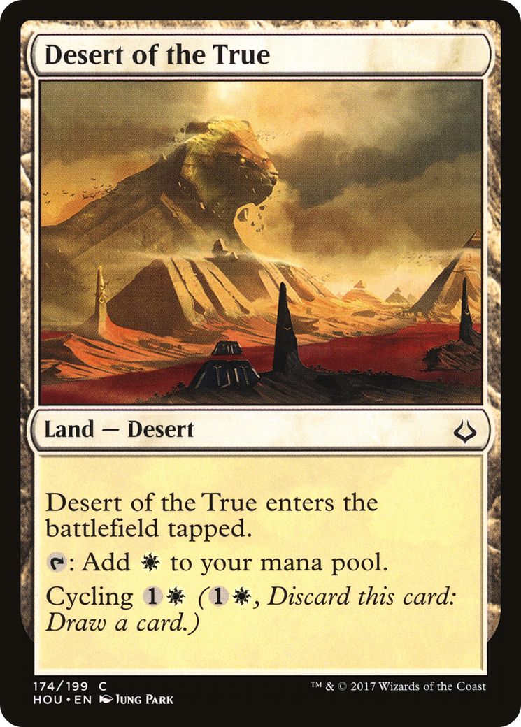 Desert of the True (HOU-174) [Hour of Devastation] Foil