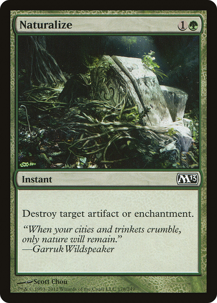 Naturalize (M13-178) [Magic 2013] Foil