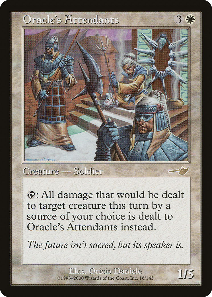 Oracle's Attendants (NMS-016) [Nemesis] Foil