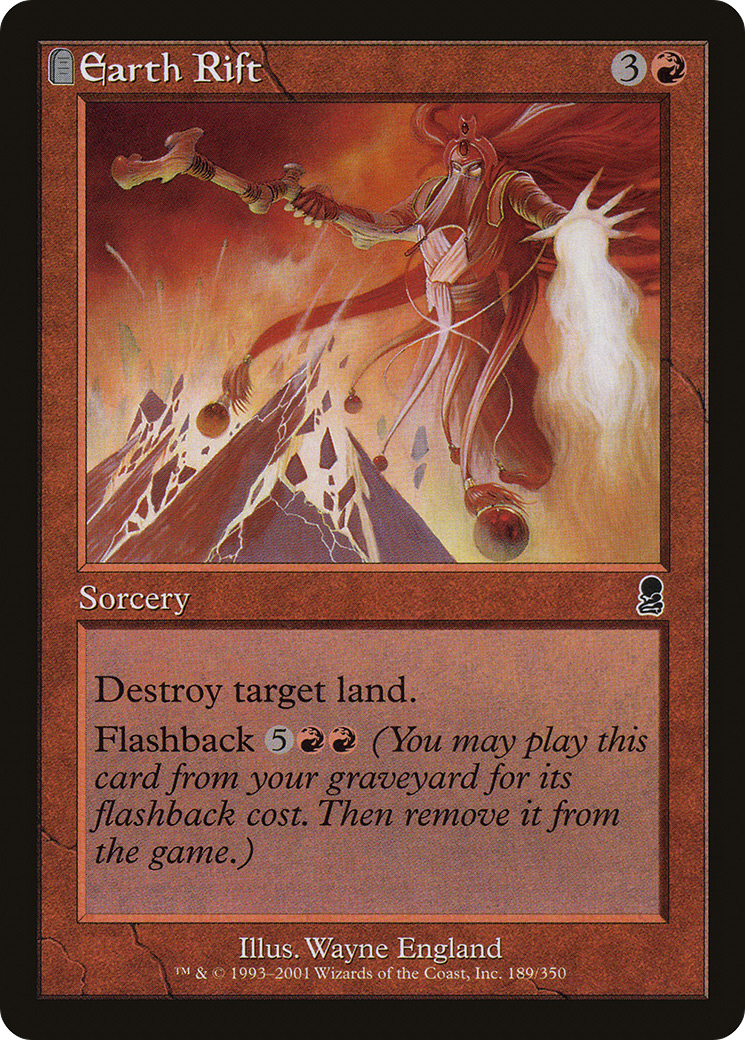 Earth Rift (ODY-189) [Odyssey] Foil