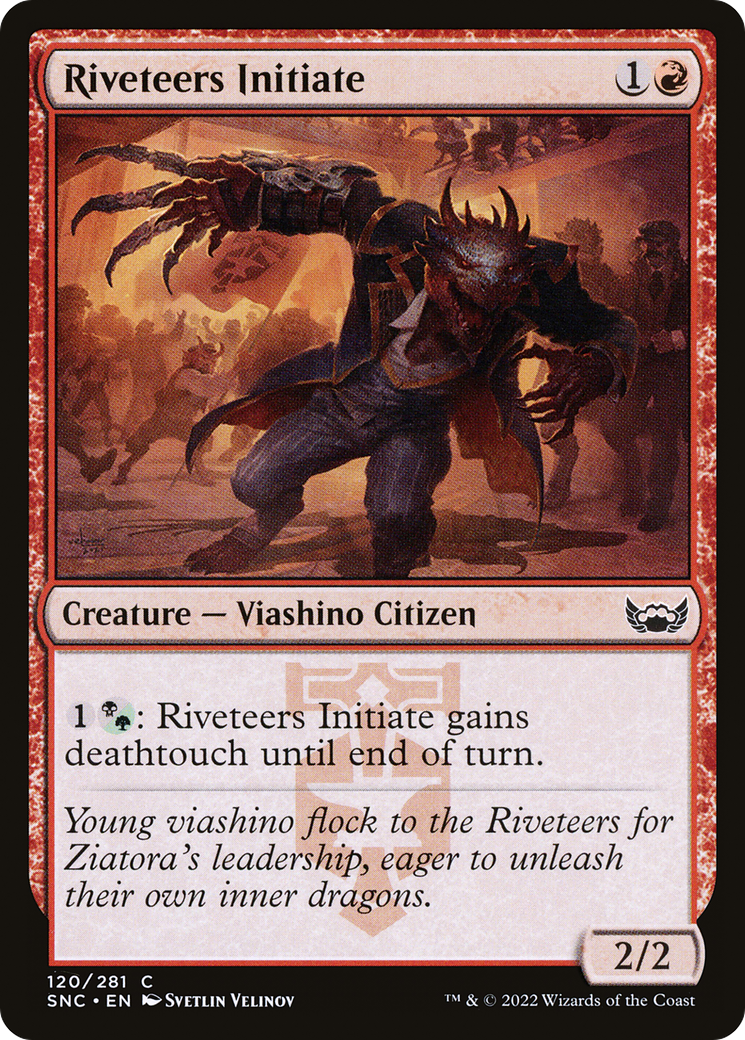 Riveteers Initiate (SNC-120) [Streets of New Capenna] Foil