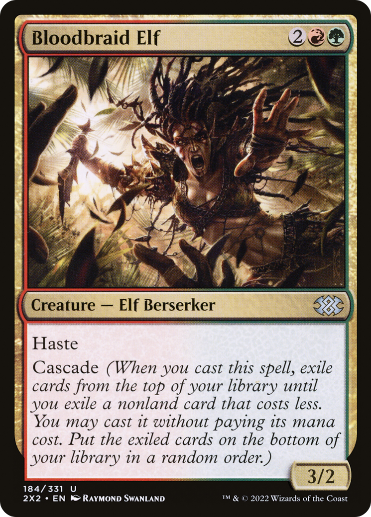 Bloodbraid Elf (2X2-184) [Double Masters 2022] Foil